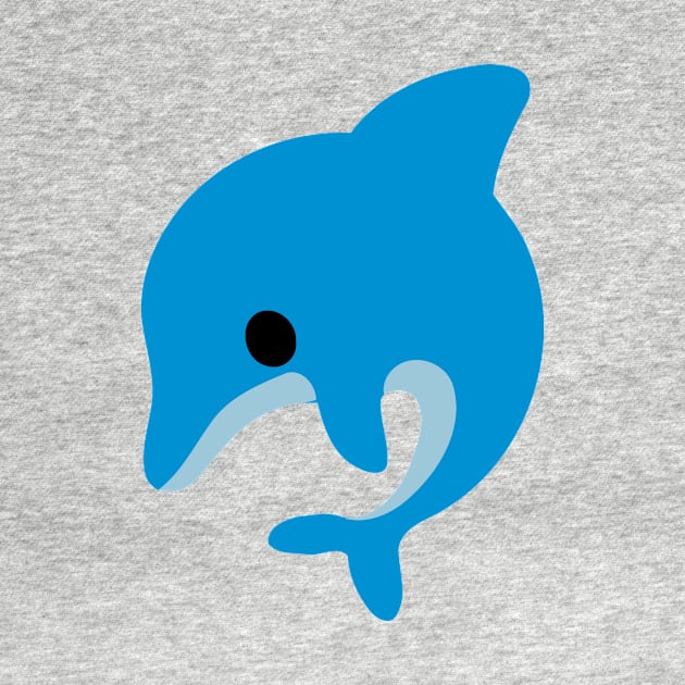 Blue Dolphin Emoticon by AnotherOne